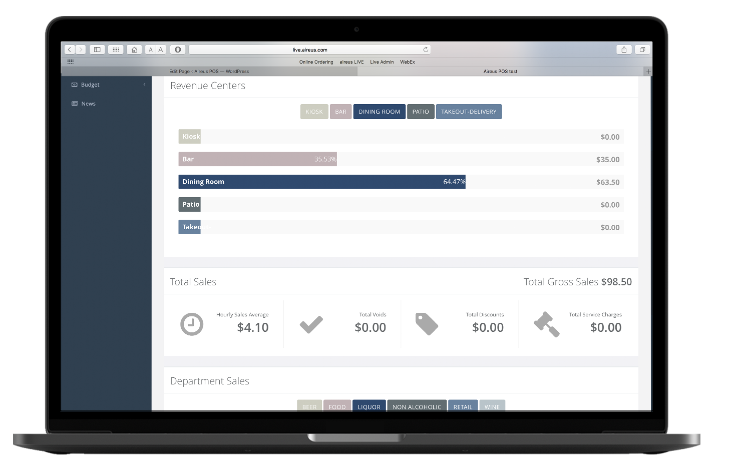 Menu Change Wizard — Aireus Back-Office Portal