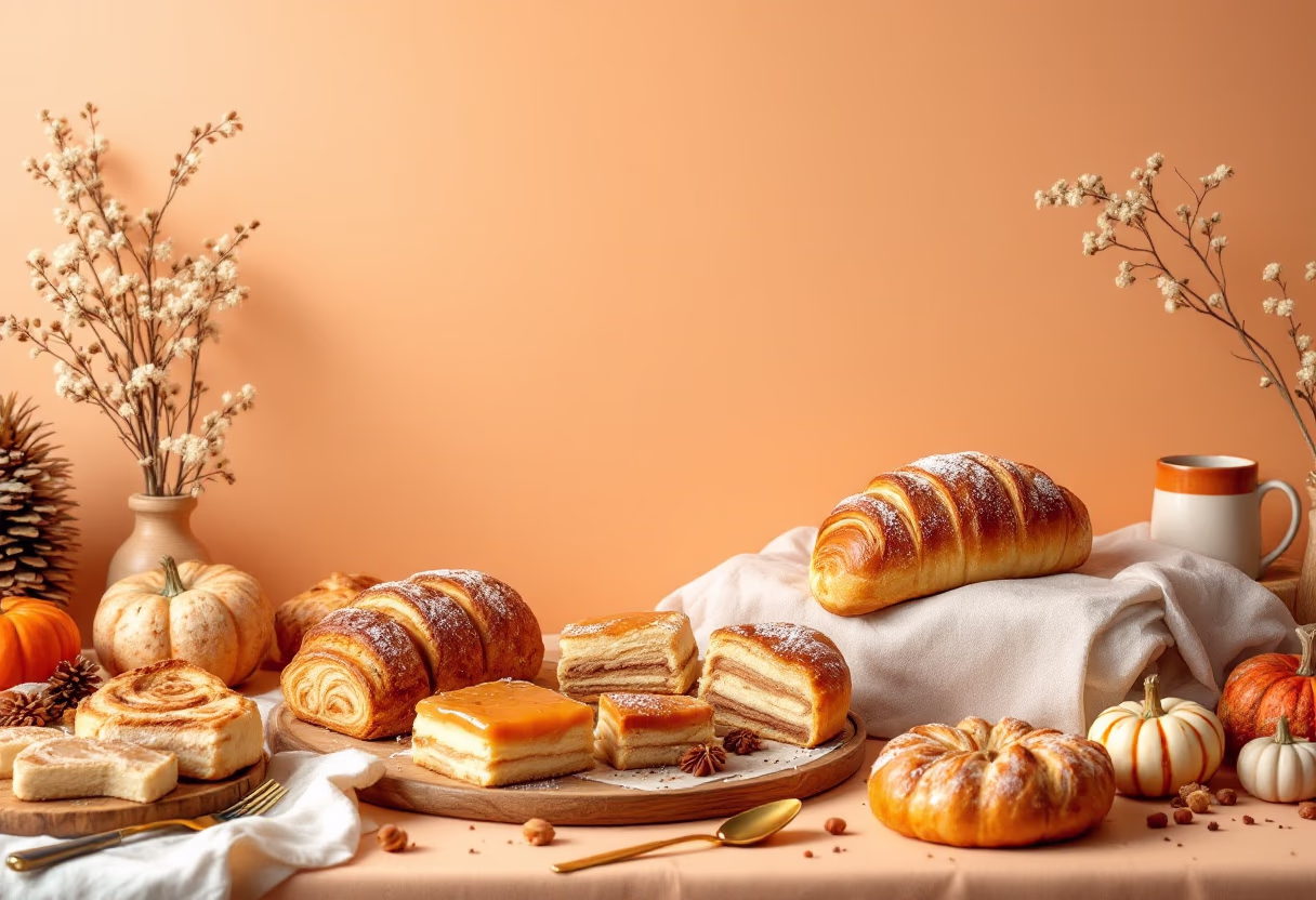 image of seasonal offerings (for a bakery)