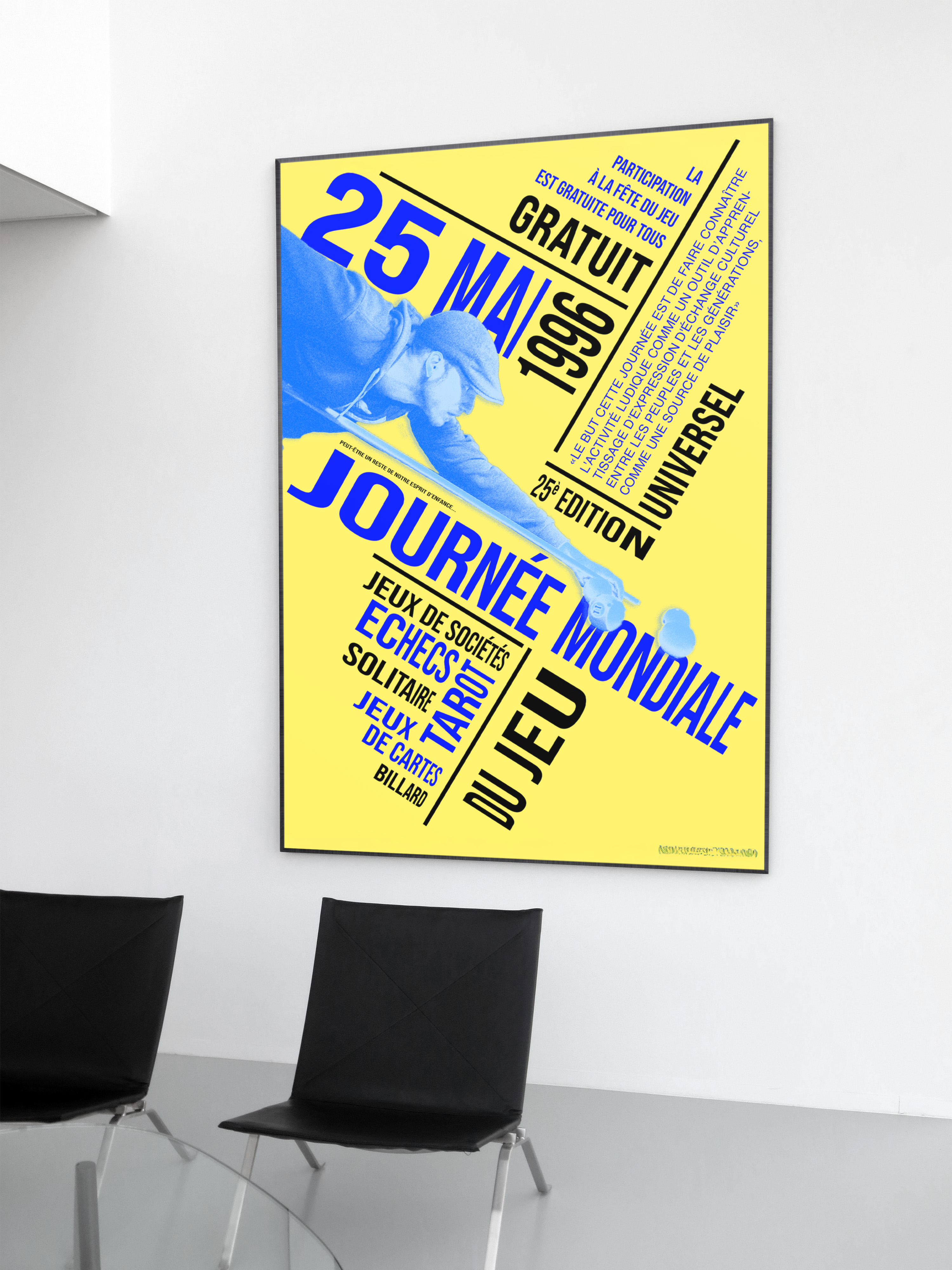 Affiche journée mondiale du jeu