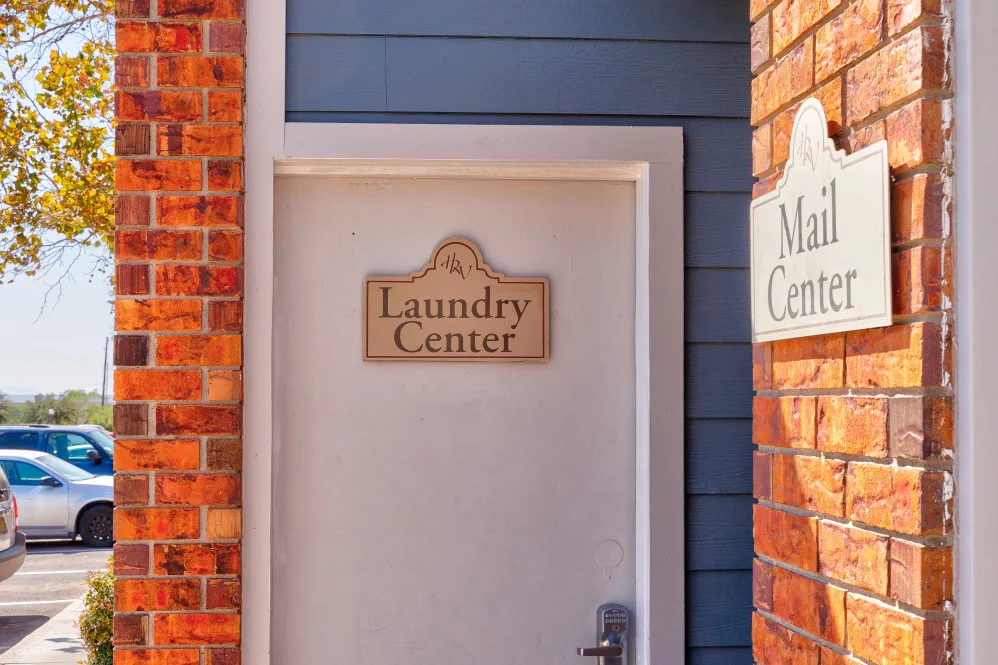 Laundry area