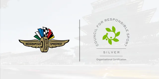 Indianapolis Motor Speedway, home to the largest single-day sporting event in the world, the Indianapolis 500, is the first sport facility to achieve organizational certification through the Council for Responsible Sport