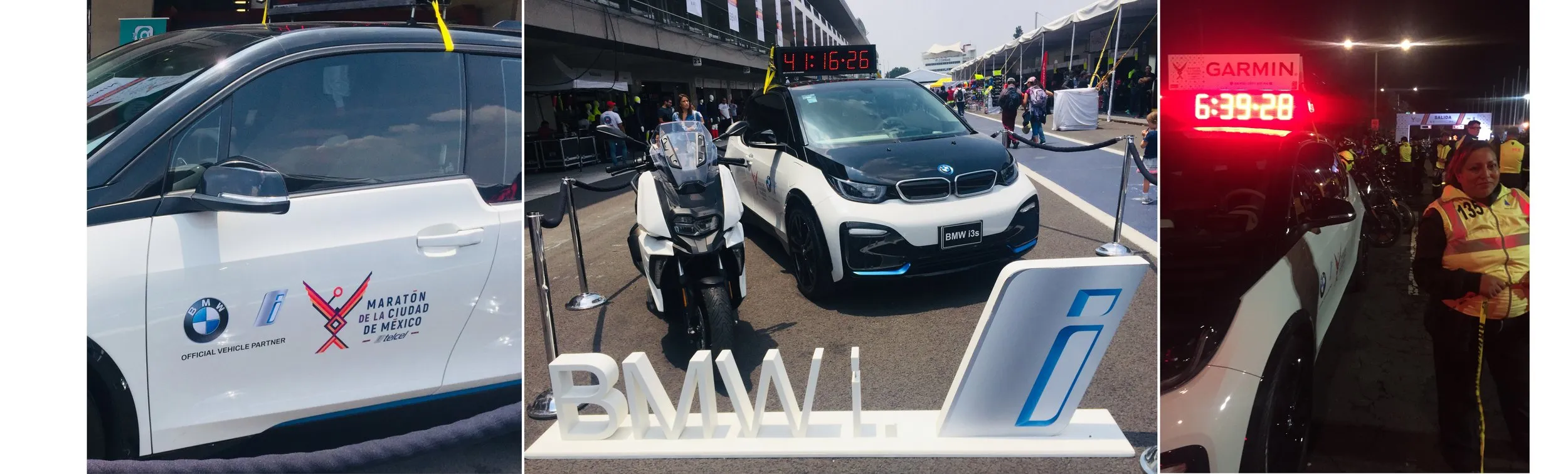 Lead vehicles at the 2019 Mexico City Marathon (Maratón de la Ciudad de Mexico) were all electric. More events are taking up the practice in an effort to reduce GHG emissions resulting from their events.