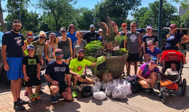 Community cleanup promoted by the Barr Trail Mountain Race