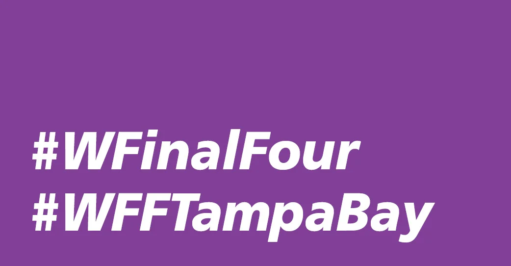 #WFinalFour & #WFFTampaBay Banner