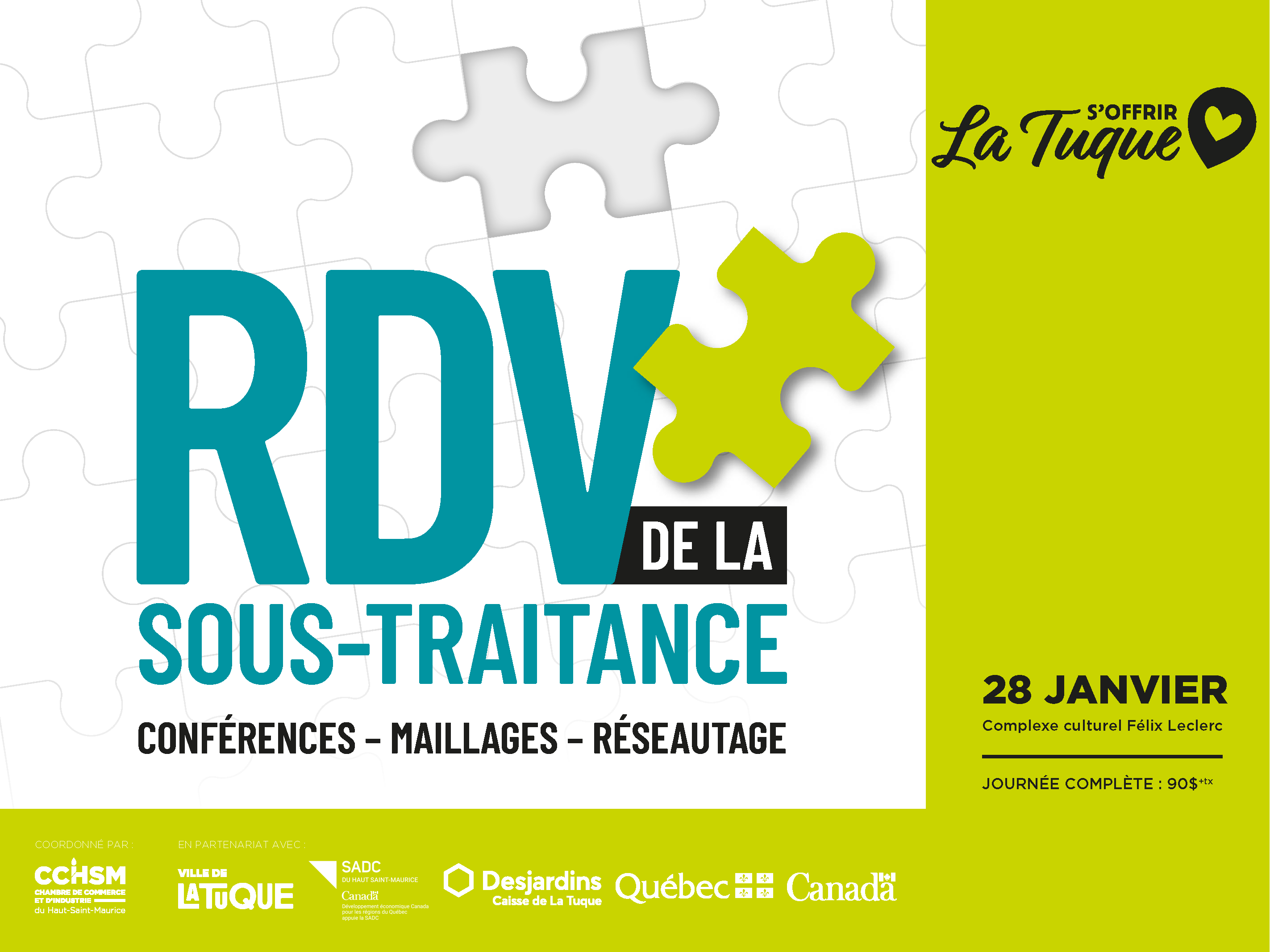 Affiche du Rendez-vous de la sous-traitance