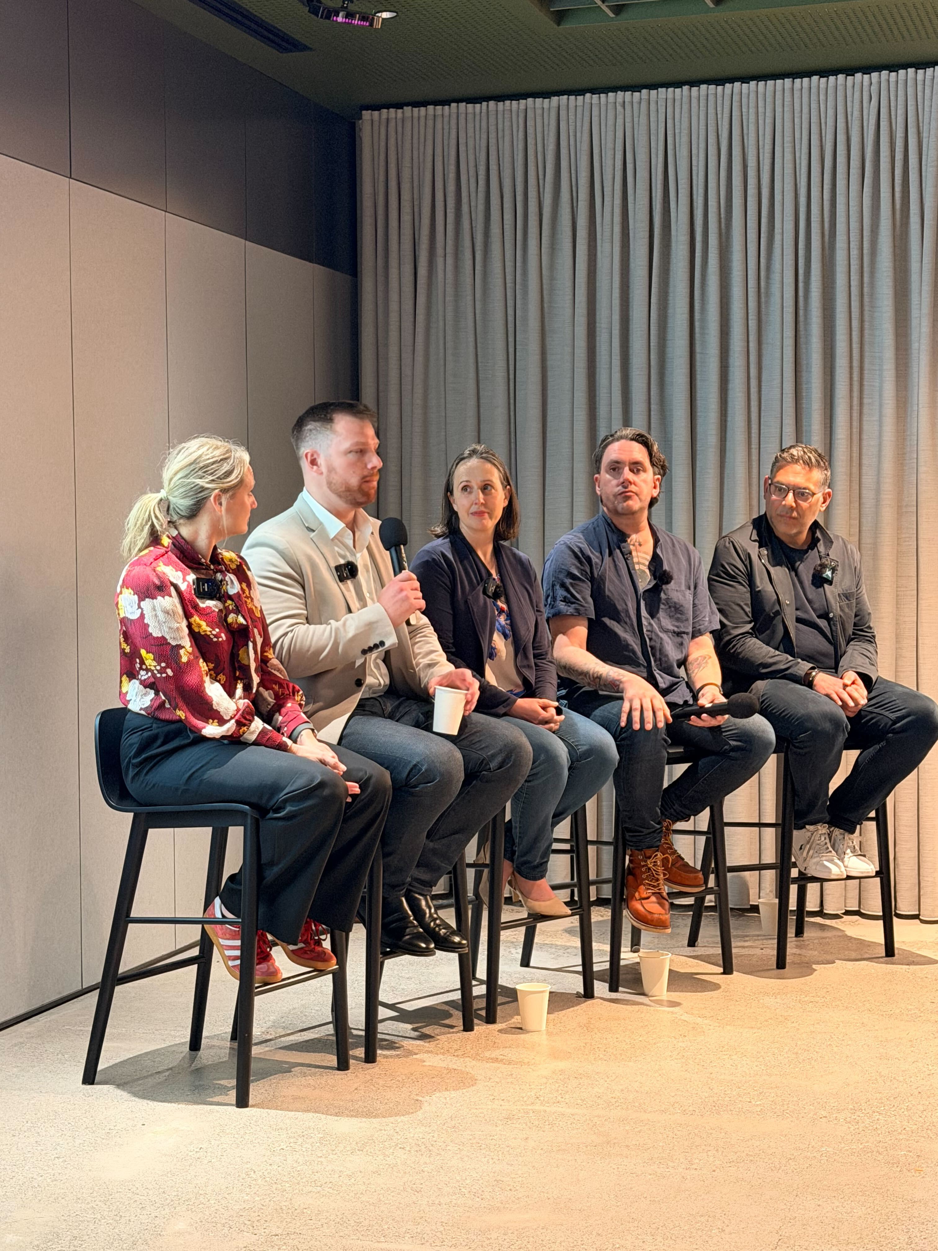 Founders in conversation at an Aussie Founders Club event