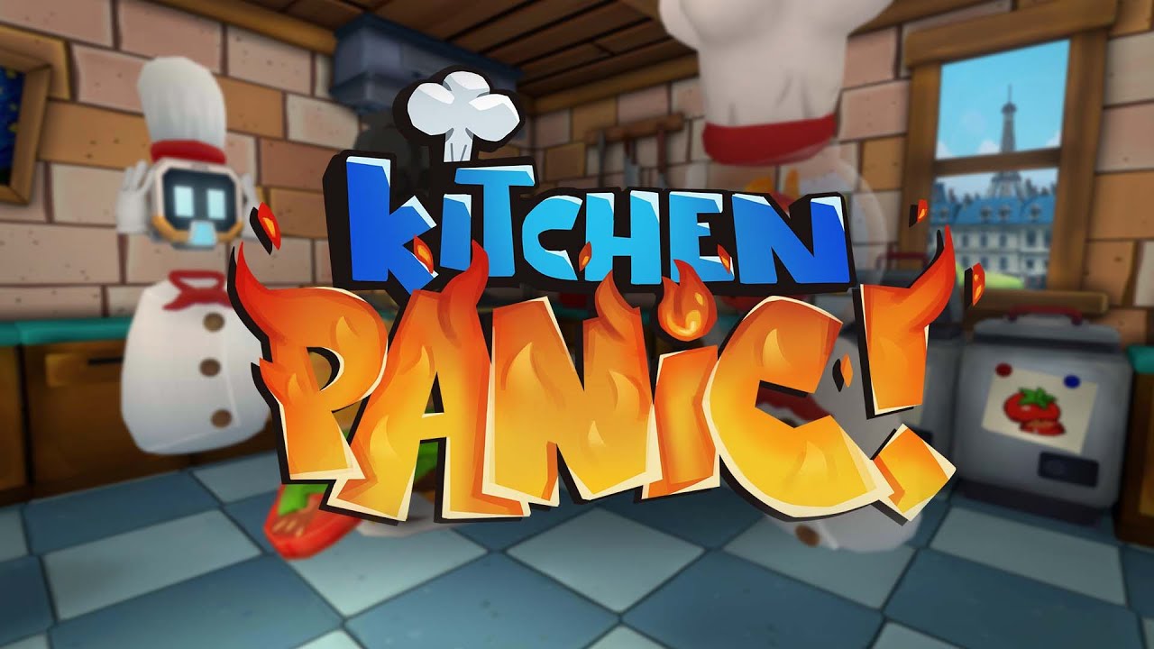 Kitchen Panic VR cooking game key art