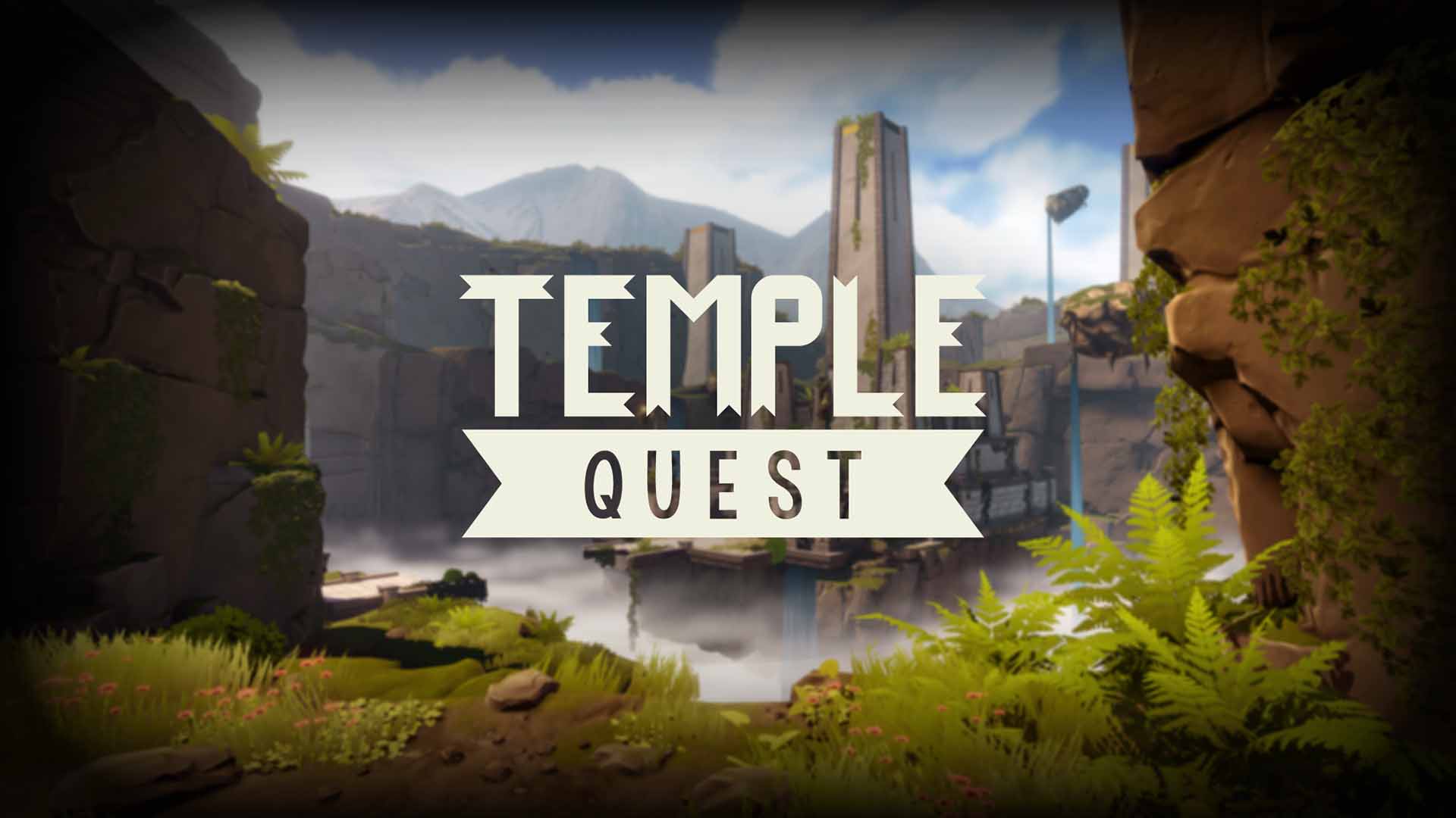 Temple Quest VR adventure key art