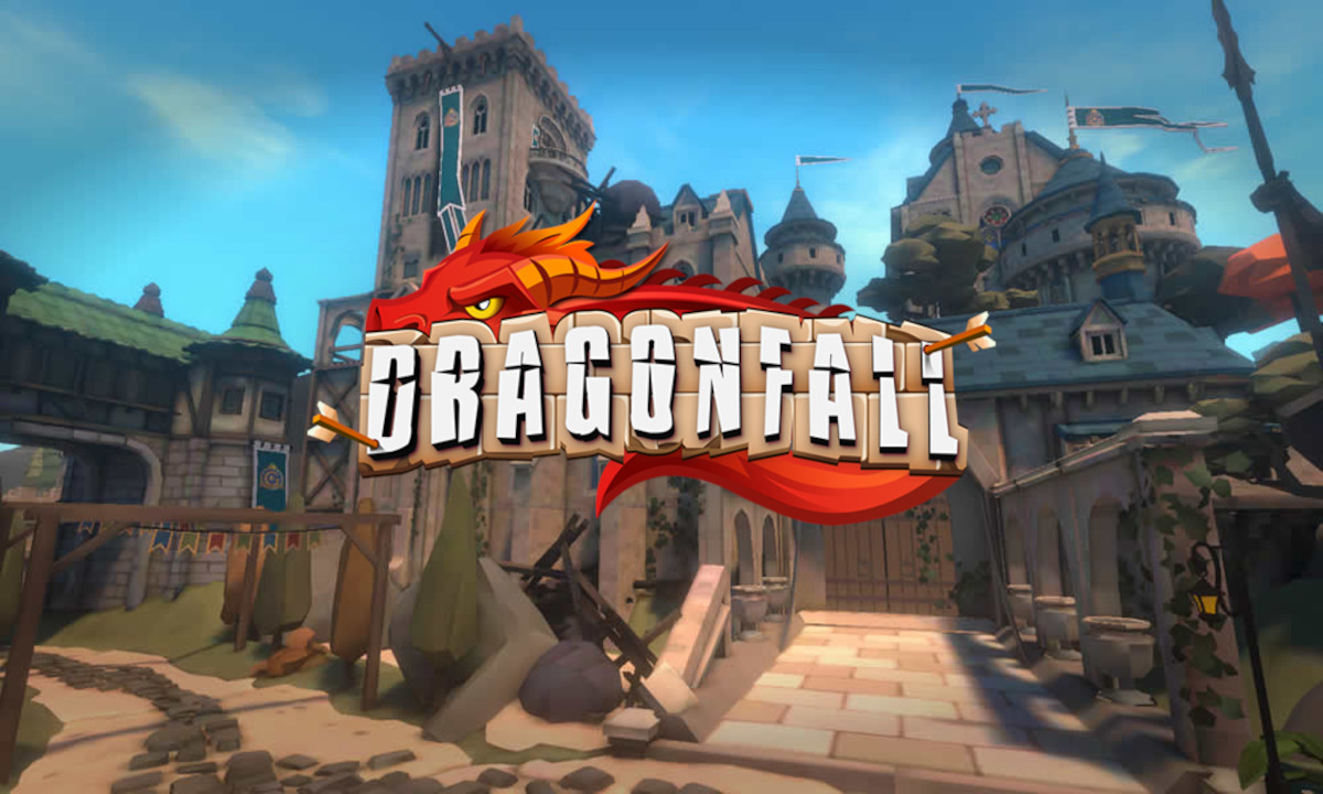 DragonFall VR tower defense key art