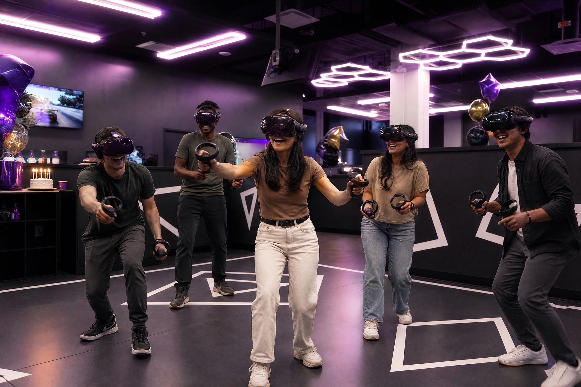 Meeting room and offsite space at Grid City VR in Westminster, CO, near Denver