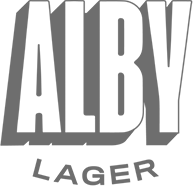 Logo of Alby Lager.