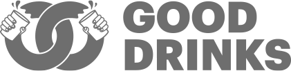 A logo of Good Drinks.