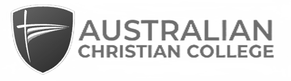 A logo of Australian Christian College.