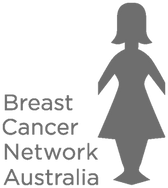 A logo of Breast Cancer Network Australia.