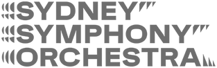 A logo of Sydney Symphony Orchestra.