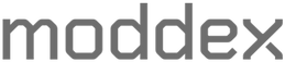 A logo of Moddex.