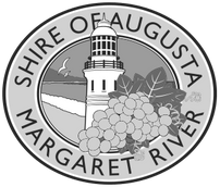 A logo of Shire of Augusta Margaret River.