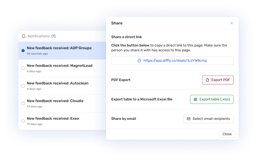 Plusieurs façons de partager des enseignements via la plateforme Diffly