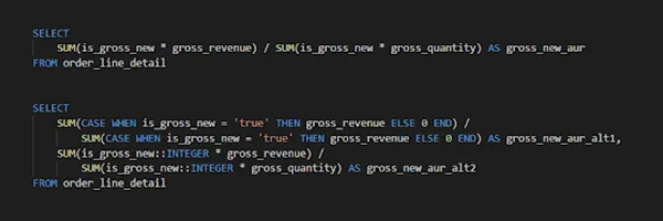 Correct enterprise dimension code