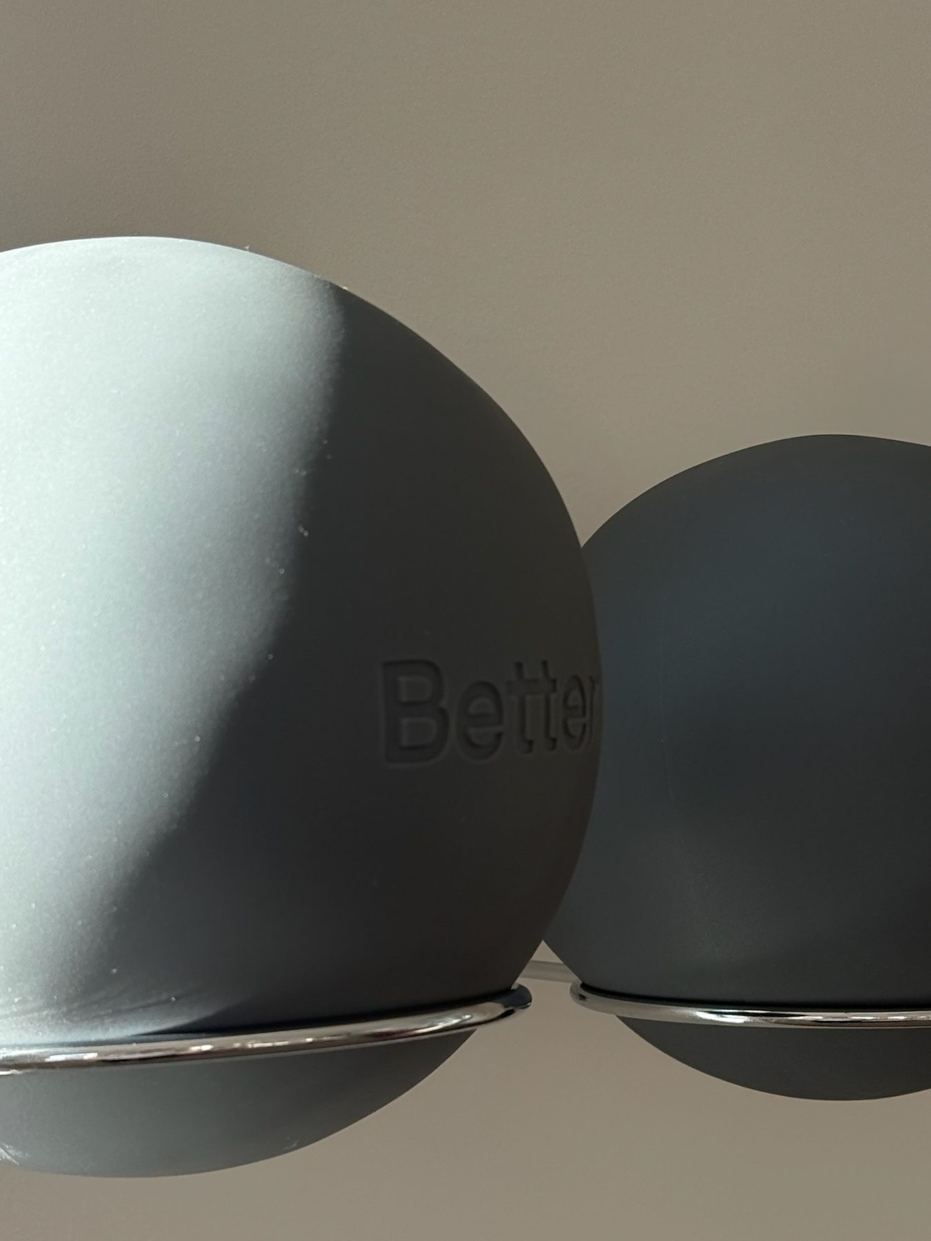 Weighted balls on the wall
