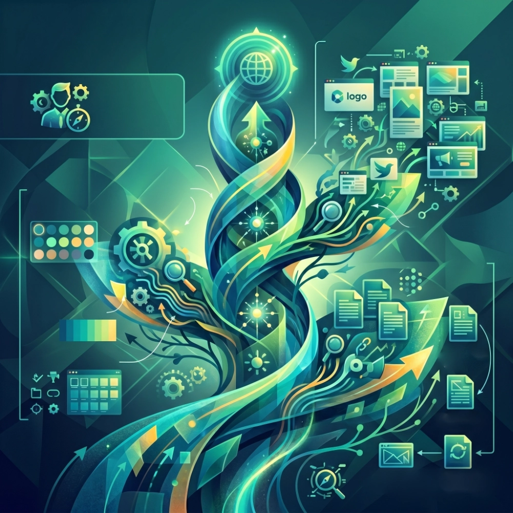 Design abstract illustration.