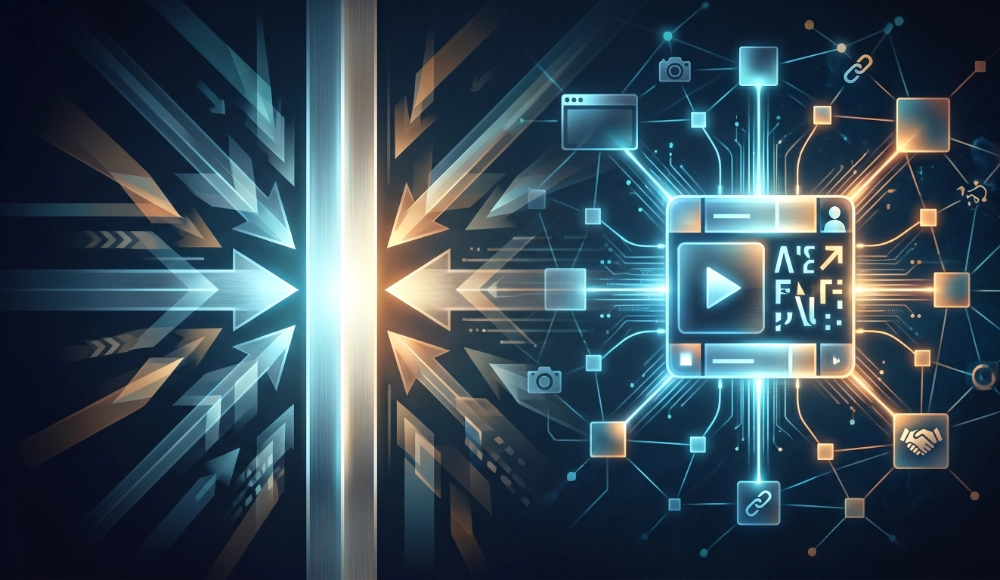 Abstract image about open graph