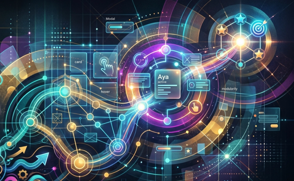 User Interface Design abstract image