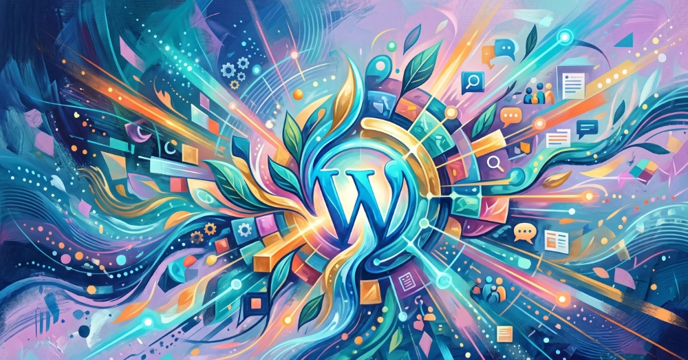 WordPress abstract image