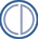Icon showing a blue open door with an arrow-like line pointing right, symbolizing exit or logout.