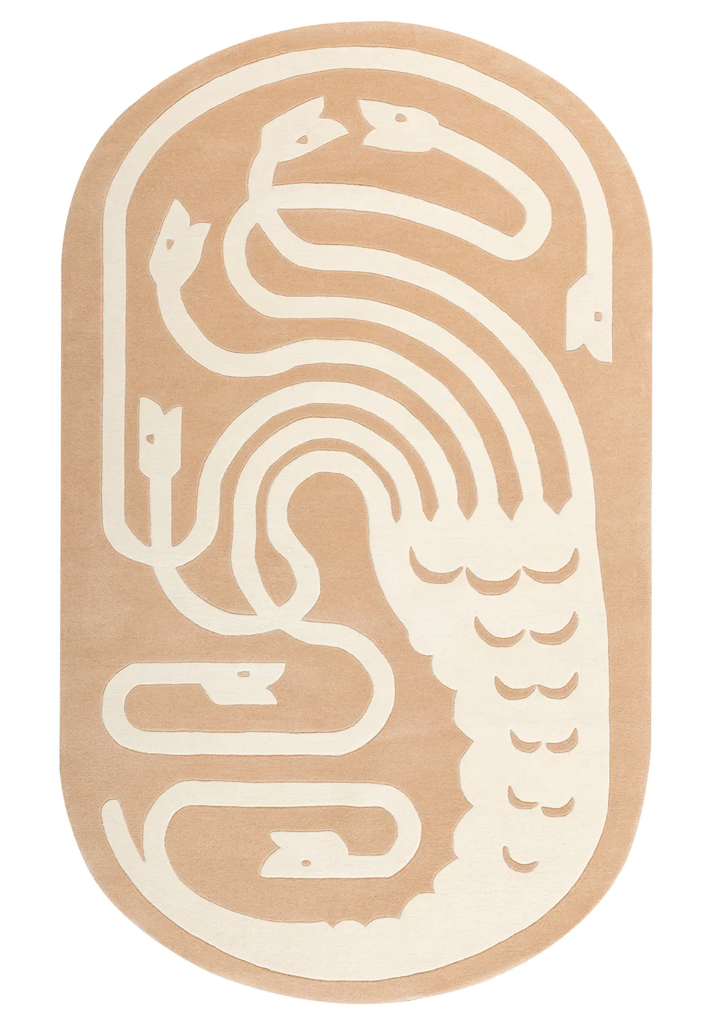 Tapis Hydre de Christian Signorel, collection Bestiaire