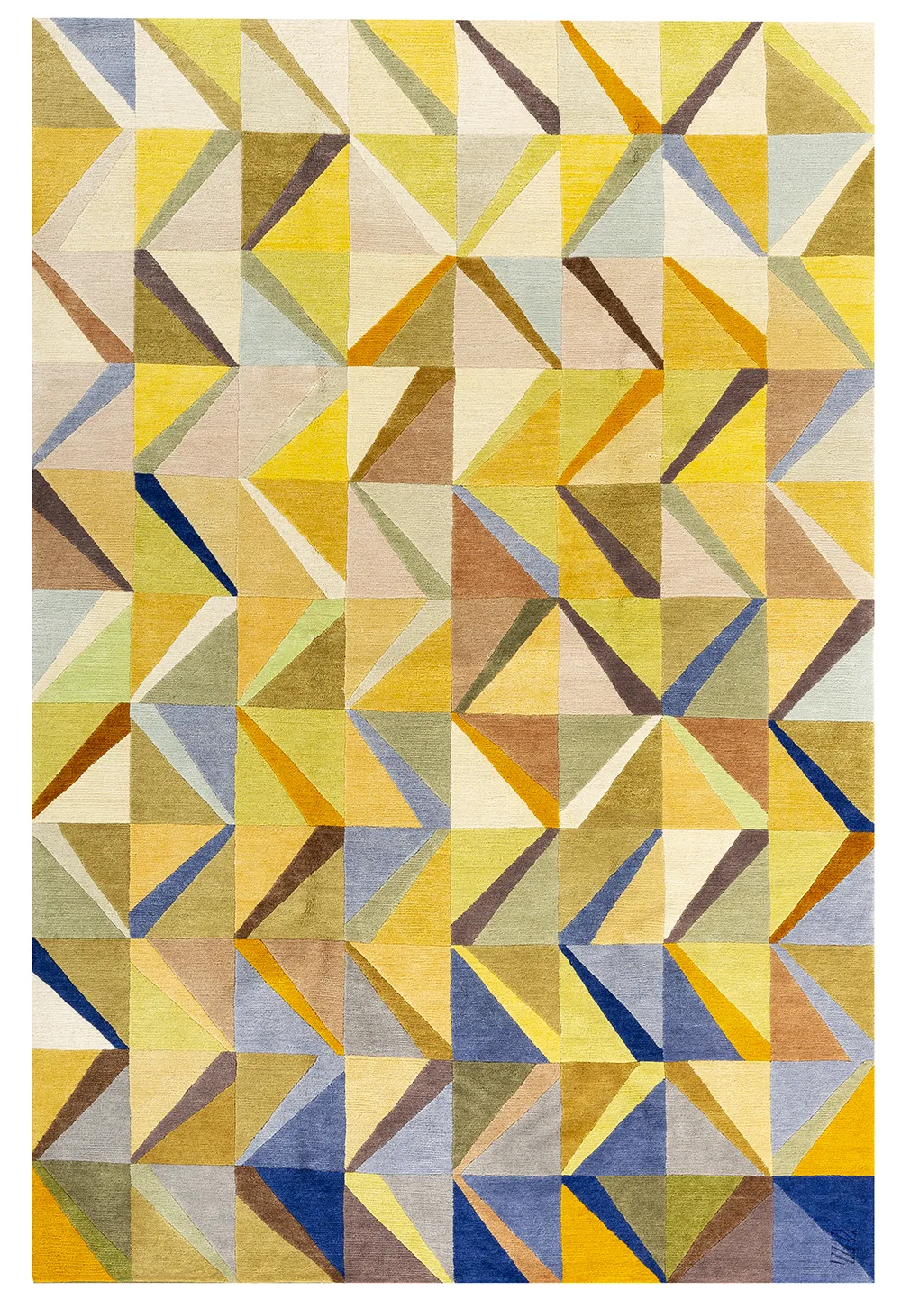 Tapis Kilty, noué main laine de l'Himalaya, collection Nepalese Rugs