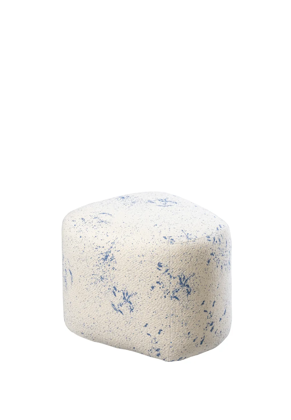Pouf Ice Cube Excentric, assise collection Grand Nord de Messieurs