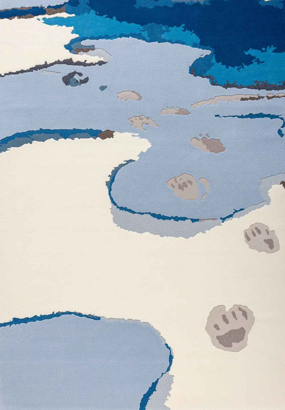 Banquise, tapis Grand Nord de Messieurs