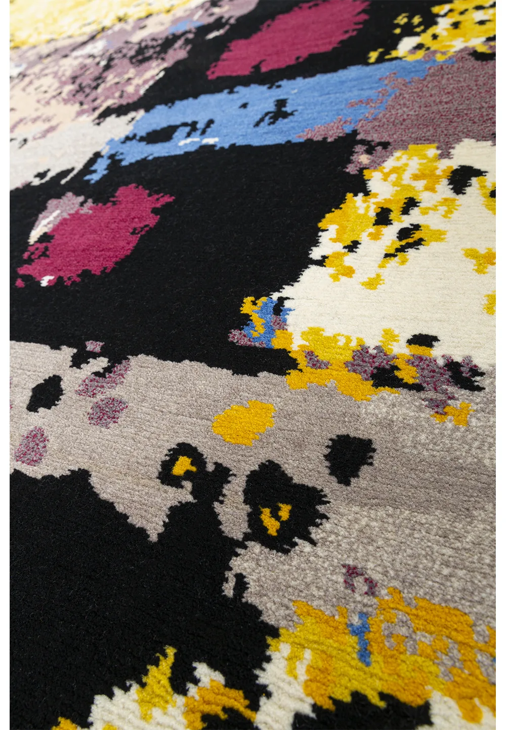 Idol Taupe, tapis Spatial d'Emmanuel Thibault, viscose