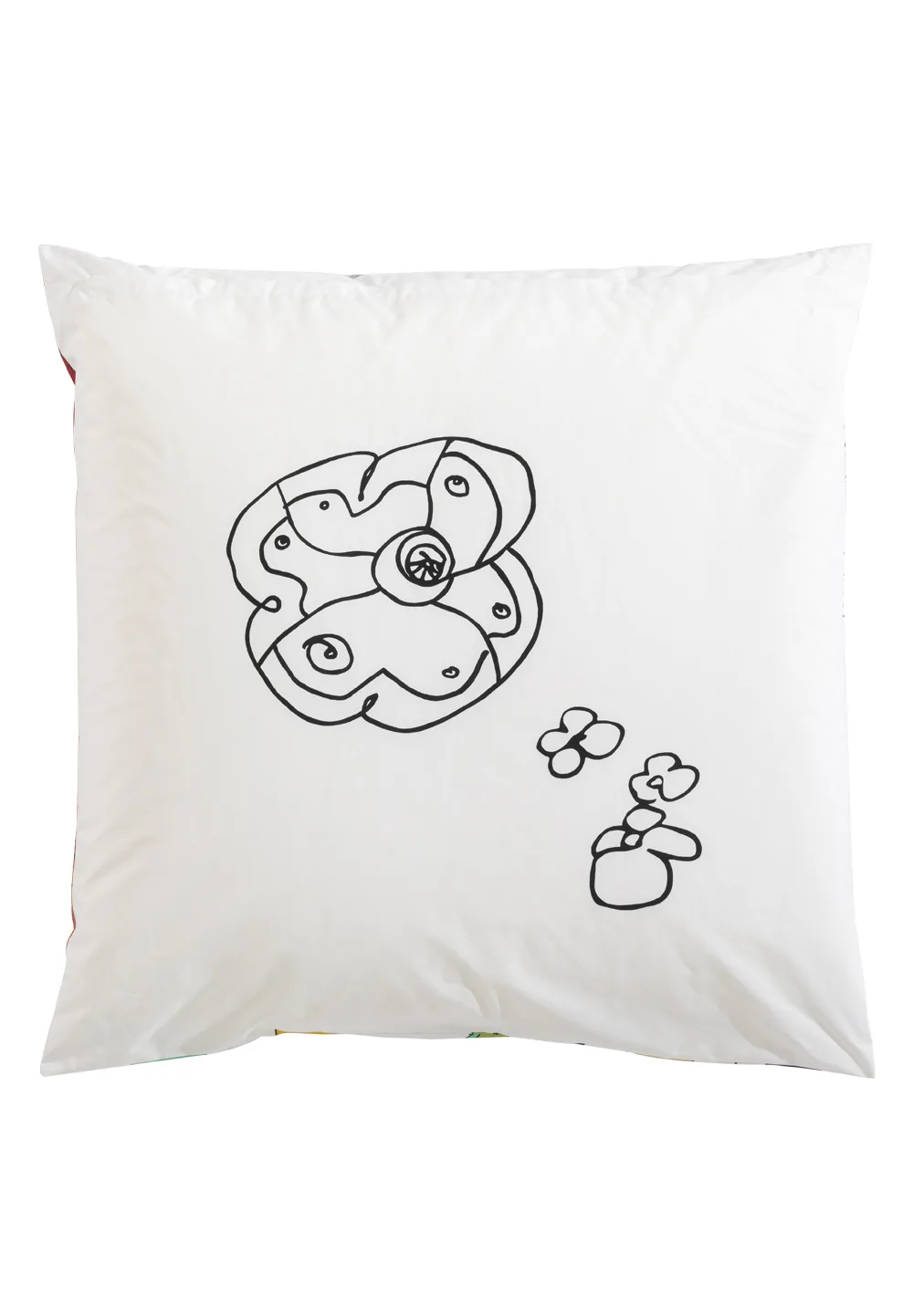 Coussin de sol Forêt de Cristal Blanc, collection Paintings