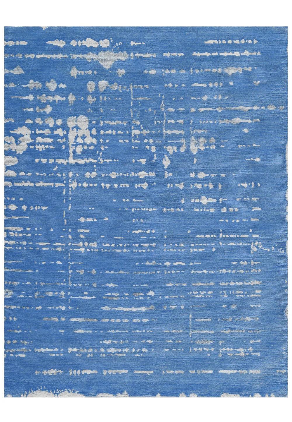 Tapis Percée Ibiza Blue, collection Sur le fil