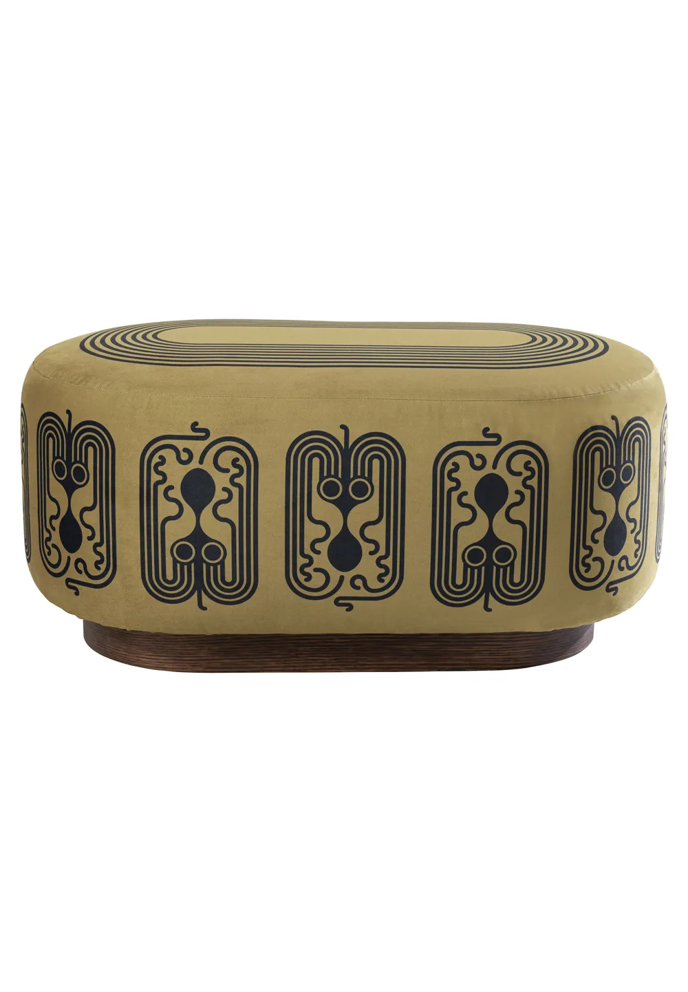 Pouf Poulpo Oblong de Christian Signorel, collection Bestiaire, coloris Bronze