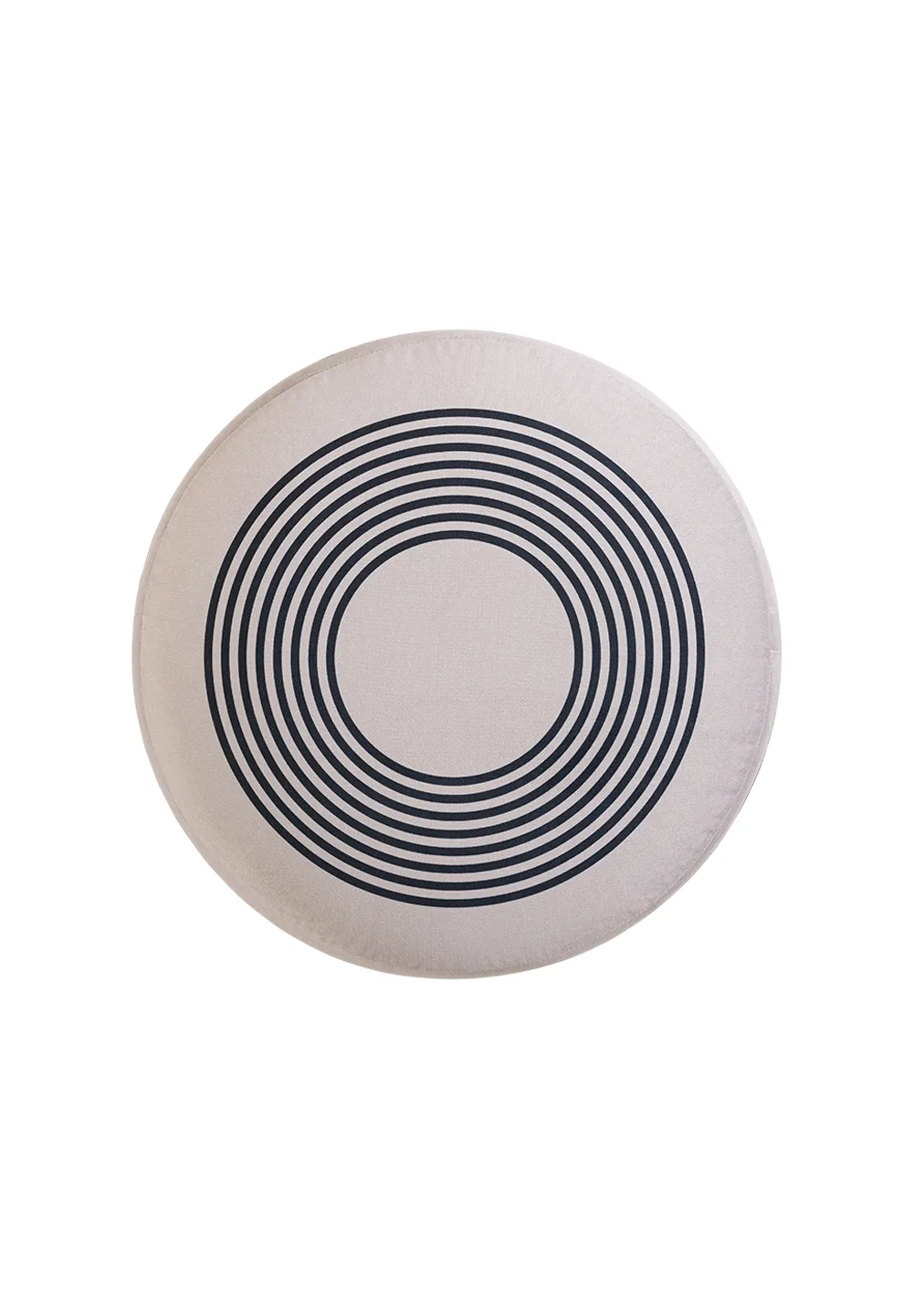 Pouf Scarab Rond de Christian Signorel, collection Bestiaire, coloris Nacre