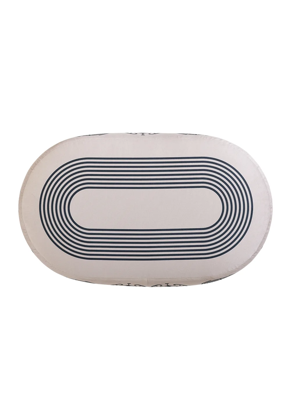 Pouf Scarab Oblong de Christian Signorel, collection Bestiaire, coloris Nacre
