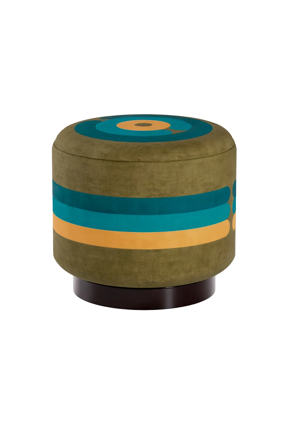 Pouf Minotor Rond de Christian Signorel, collection Minotor, coloris Émeraude