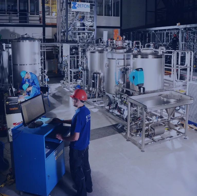 Vertically integrated design and fabrication at Zeton