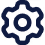 Provet Pay gear icon representing digital payment system or financial service