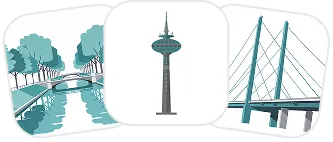 Illustration zum Standort Düsseldorf