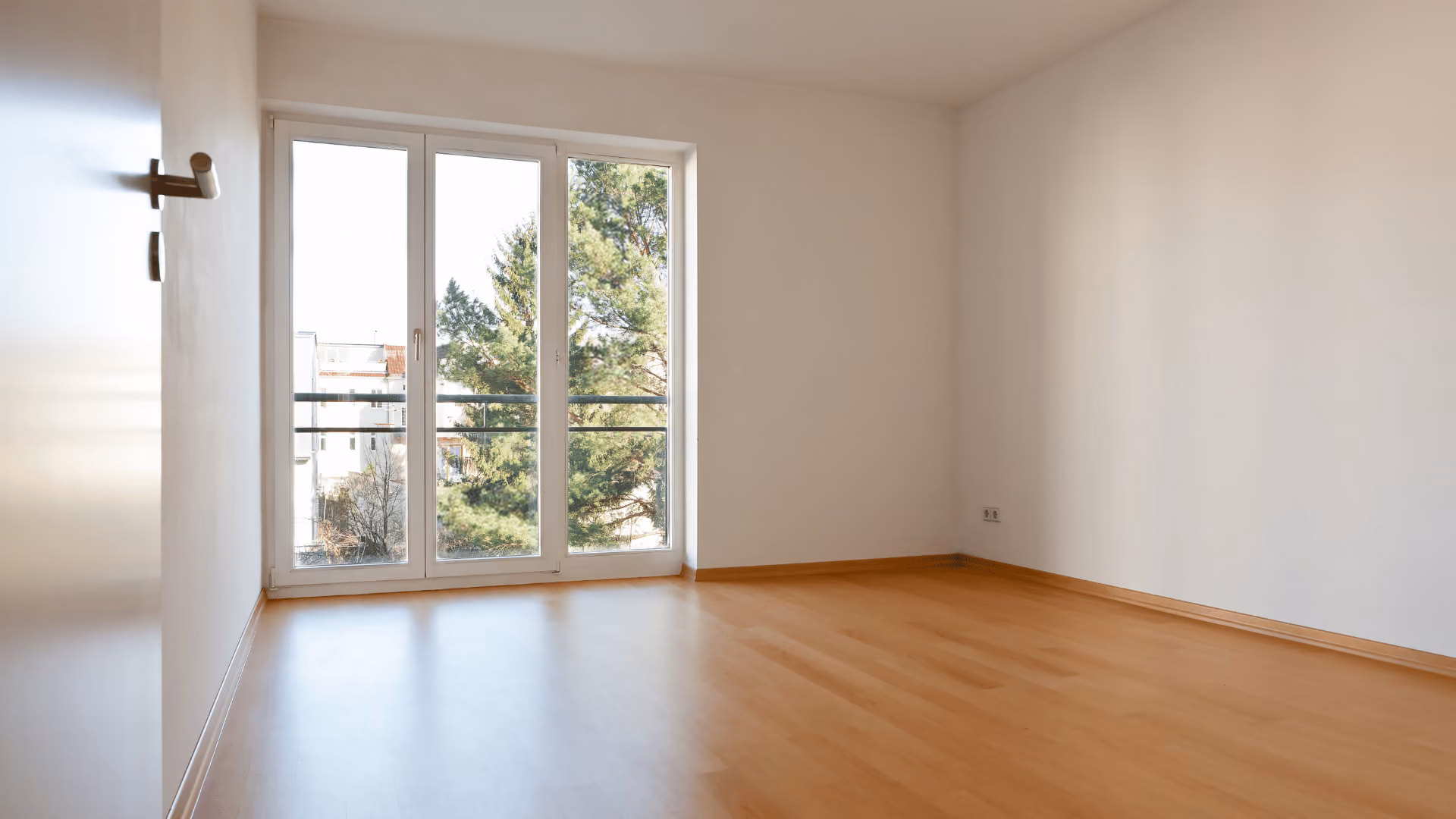 Unmöblierter Wohnraum