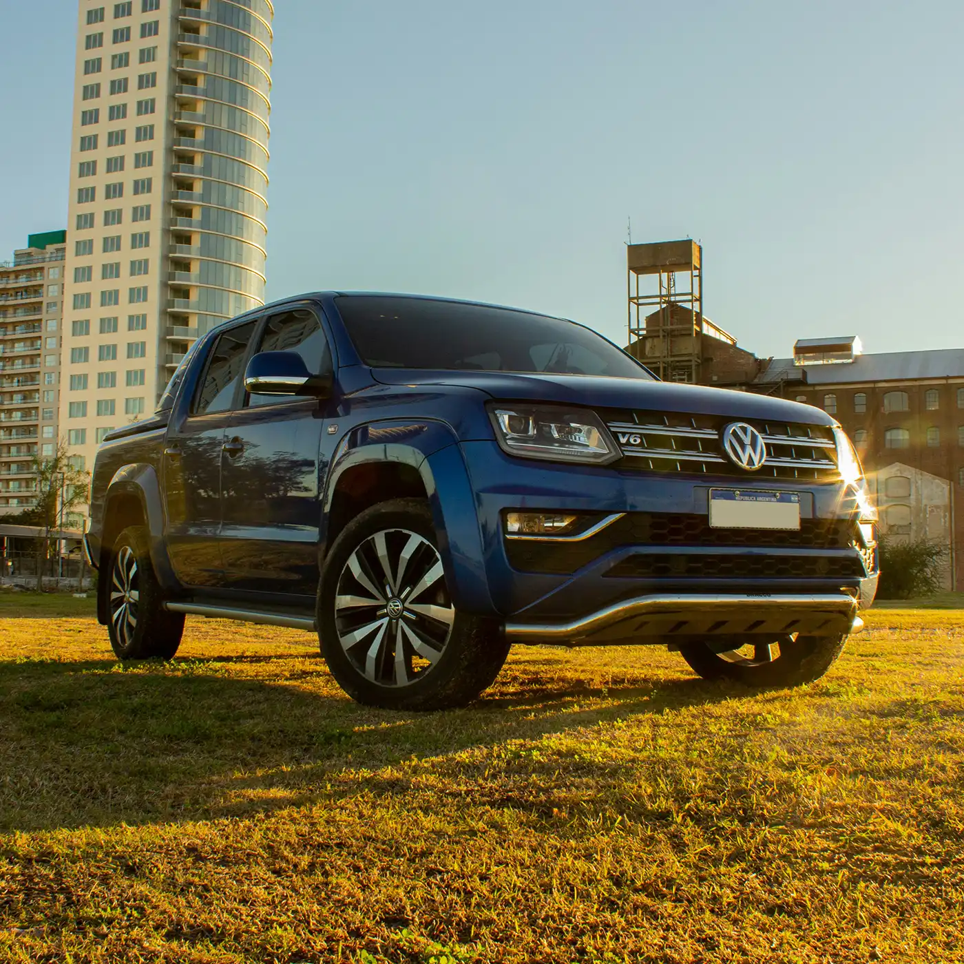 Volkswagen Amarok after it has been serviced and cleaned
