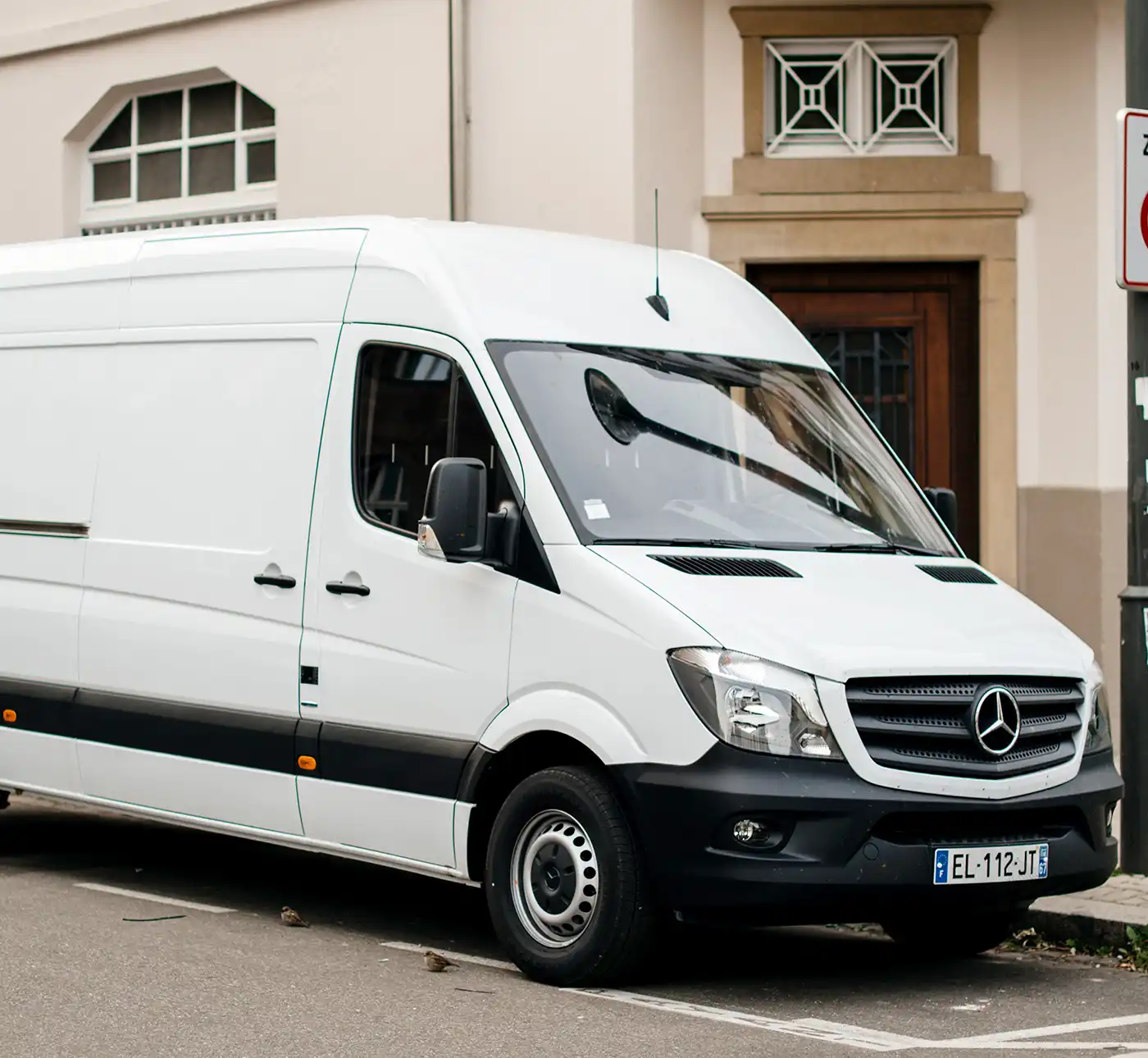 Mercedes Van coming in for servicing