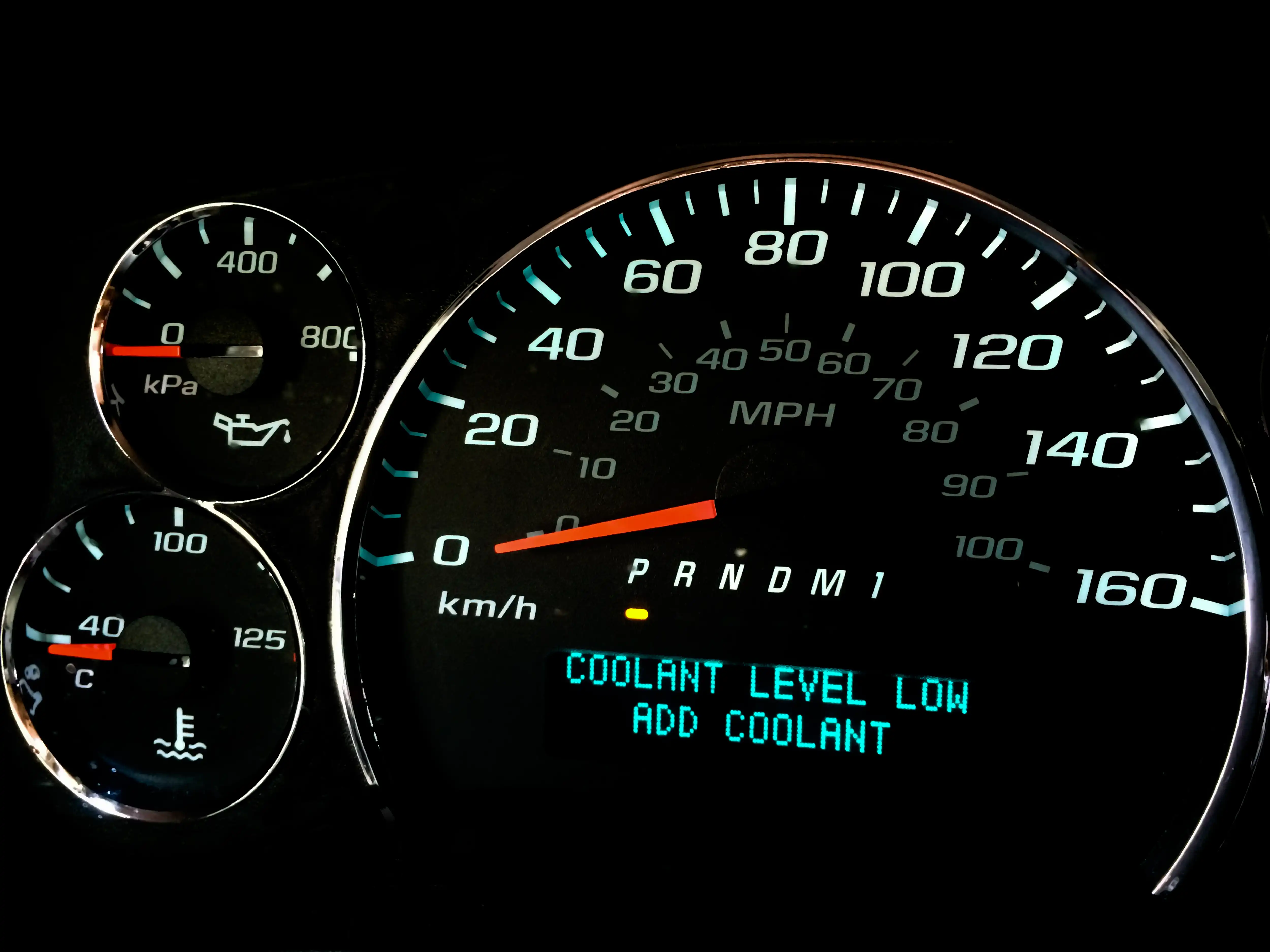 Car cooling system warning light getting checked at the Aussie Tune workshop