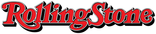 Rolling Stone logo in bold red and black lettering.