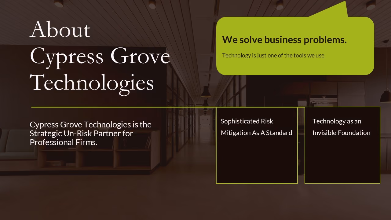 Cypress Grove Technologies