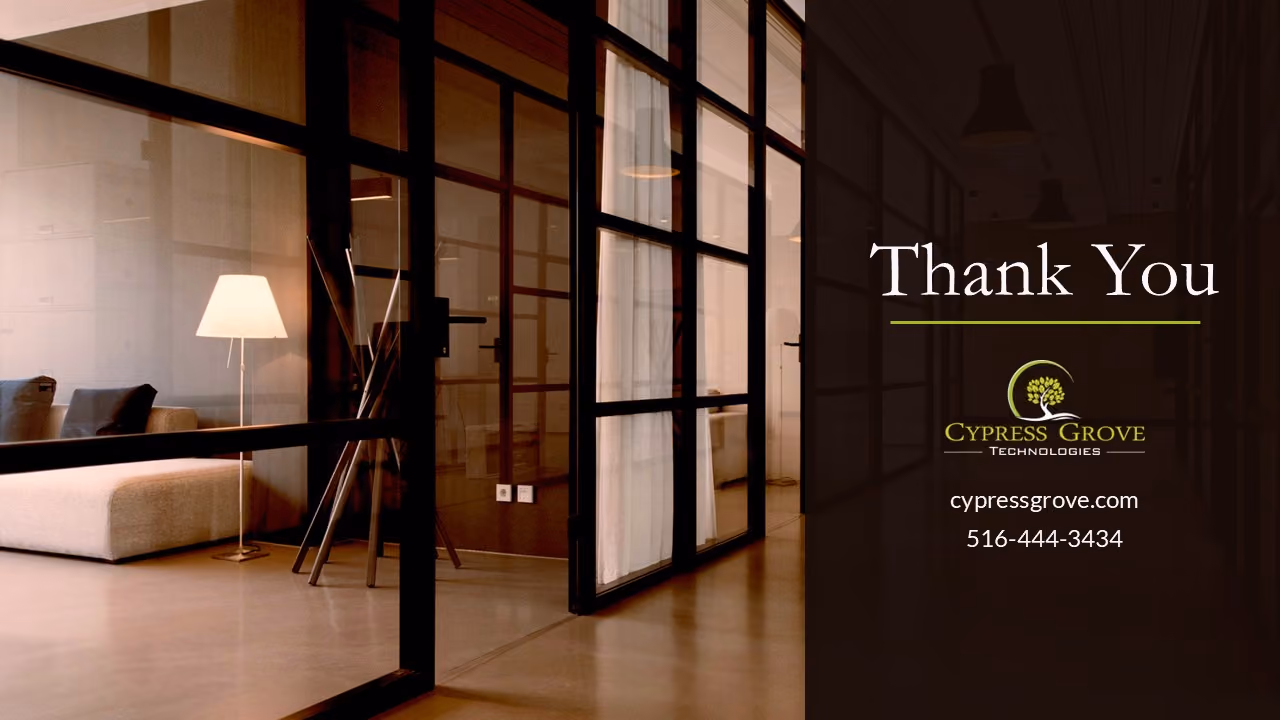 Cypress Grove Technologies